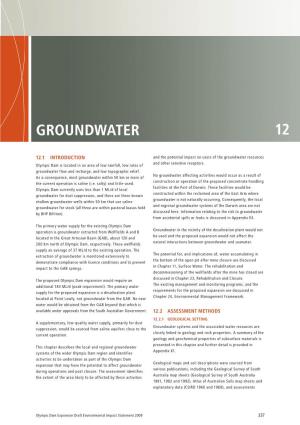12 Groundwater 12