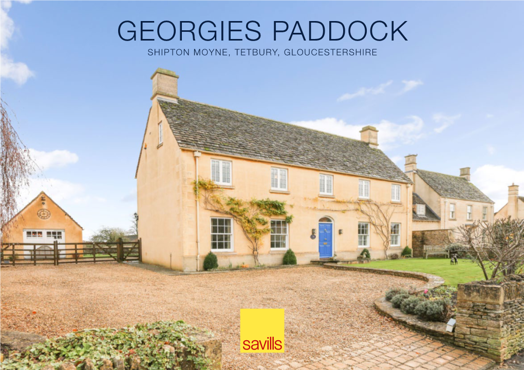 Georgies Paddock Shipton Moyne, Tetbury, Gloucestershire