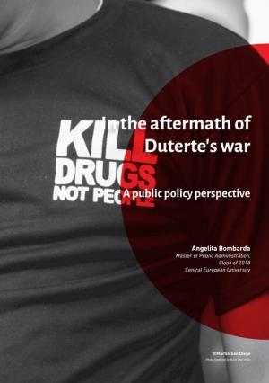 In the Aftermath of Duterte's