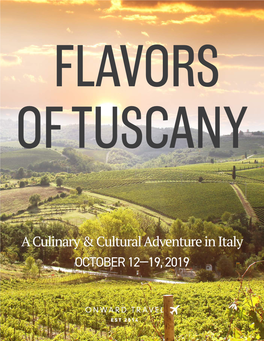 A Culinary & Cultural Adventure in Italy