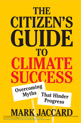 The Citizen's Guide to Climate Success