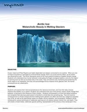 Arctic Ice: Melancholic Beauty in Melting Glaciers