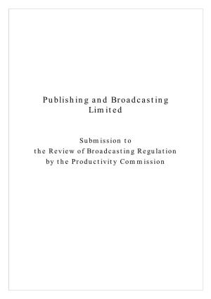 Publishing and Broadcasting Limited