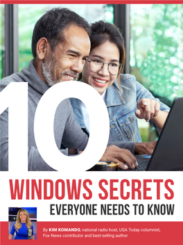 Windows Secrets Everyone Needs to Know