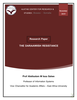 The Daraawiish Resistance