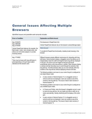 Browser Compatibility Guide for Peoplesoft Applications September 2018