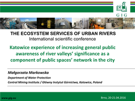 Revitalisation of Urban River Spaces