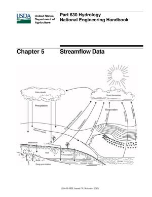 Chapter 5 Streamflow Data