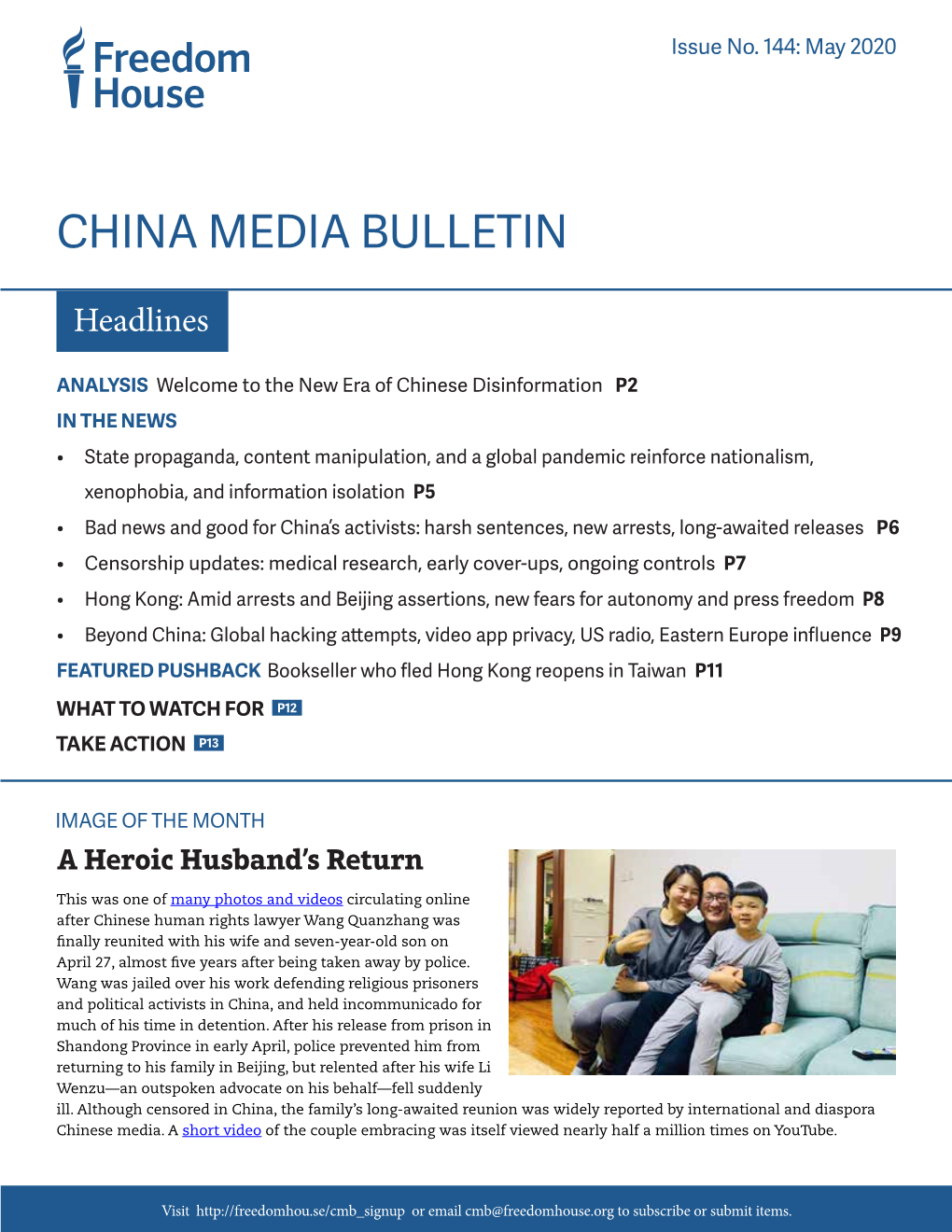 China Media Bulletin