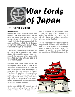 STUDENT GUIDE Introduction How to Balance an Accounting Sheet Prepare to Strap on Your Sword and to Keep Account of Your Wealth and Don Your Silk and Body Armor