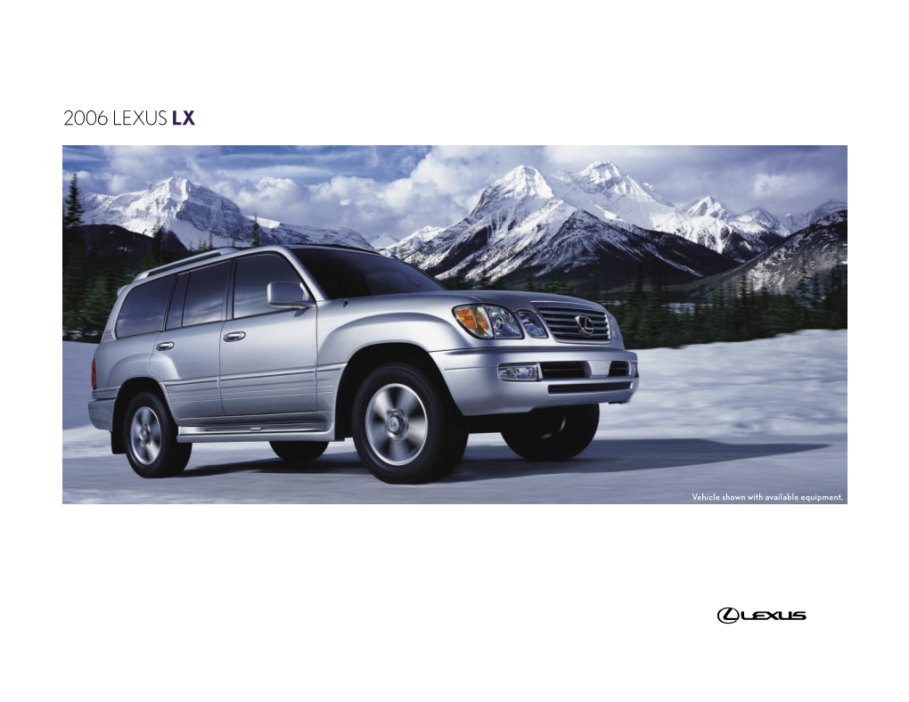 2006 Lexus Lx