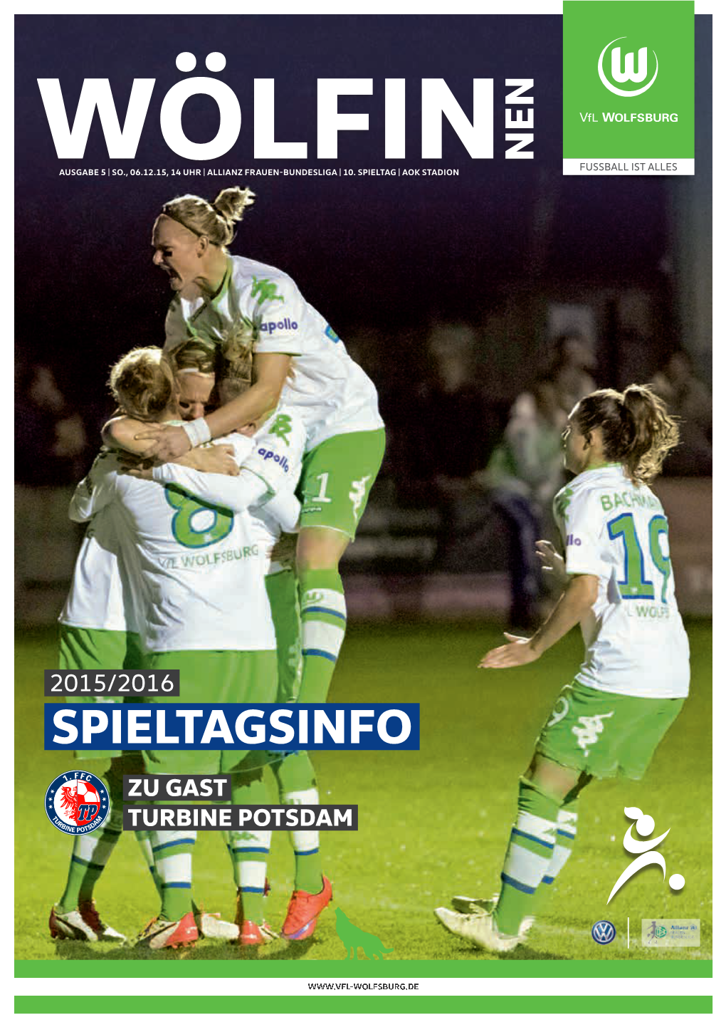 Spieltagsinfo Zu GAST Turbine Potsdam