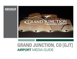 Gjt] Airport Media Guide Airport Advertising