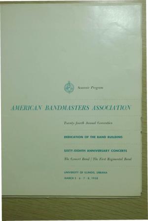 American Bandmasters Association