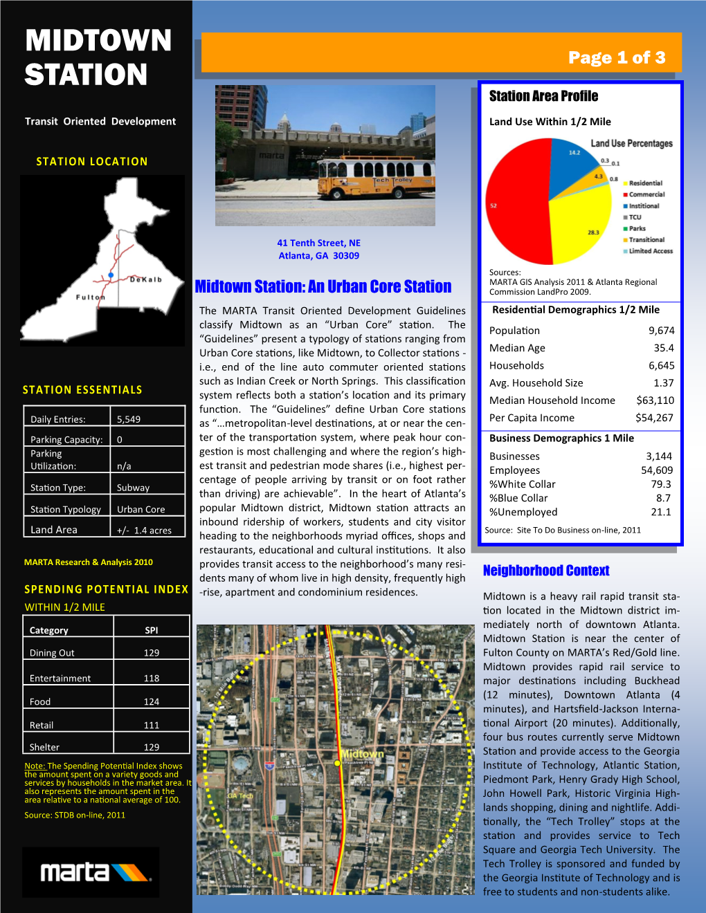 Midtown Station: an Urban Core Station Commission Landpro 2009