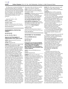 Proposed Designation of Critical Habitat for Astragalus Pycnostachyus Var. Lanosissimus