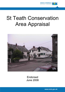 St Teath Conservation Area Appraisal