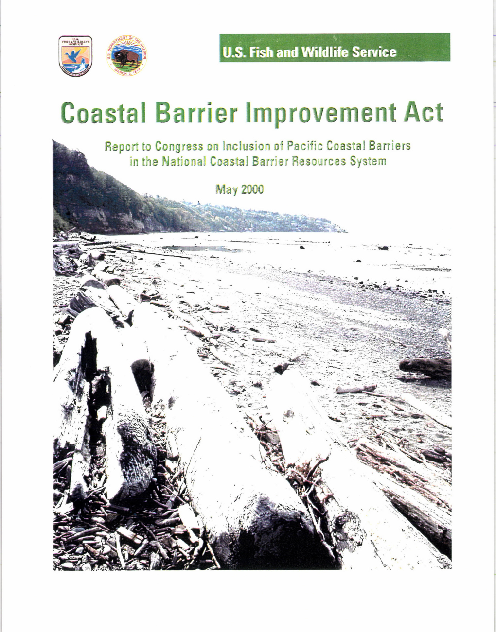 2000 Final Pacific Coastal Barriers Report