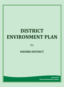 District Environment Plan