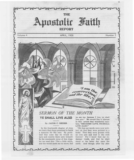 Tlie Apostolic Faith Report