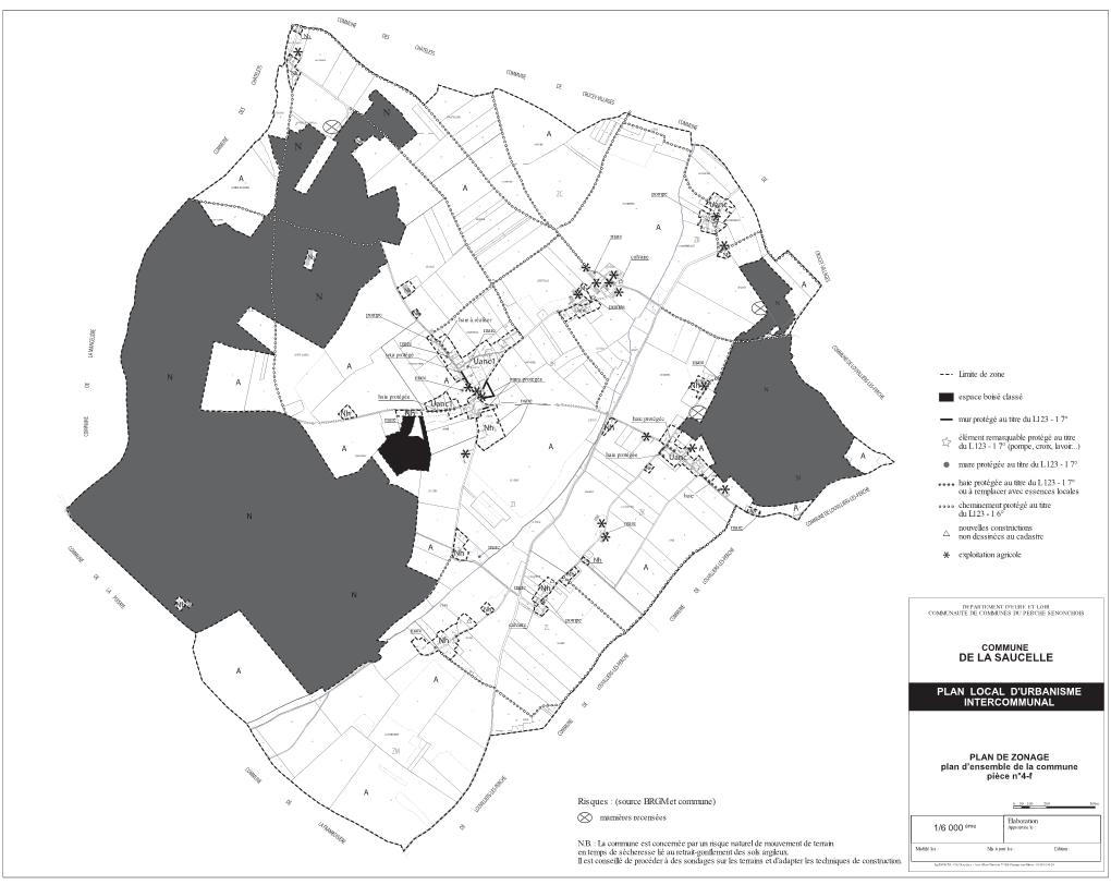 DE LA SAUCELLE 19 COMMUNE C 40 12 Hemin N:1 17 32 28 22 20 Pommeraye 16 26 35 15 LA TASSE 1 25 Rural