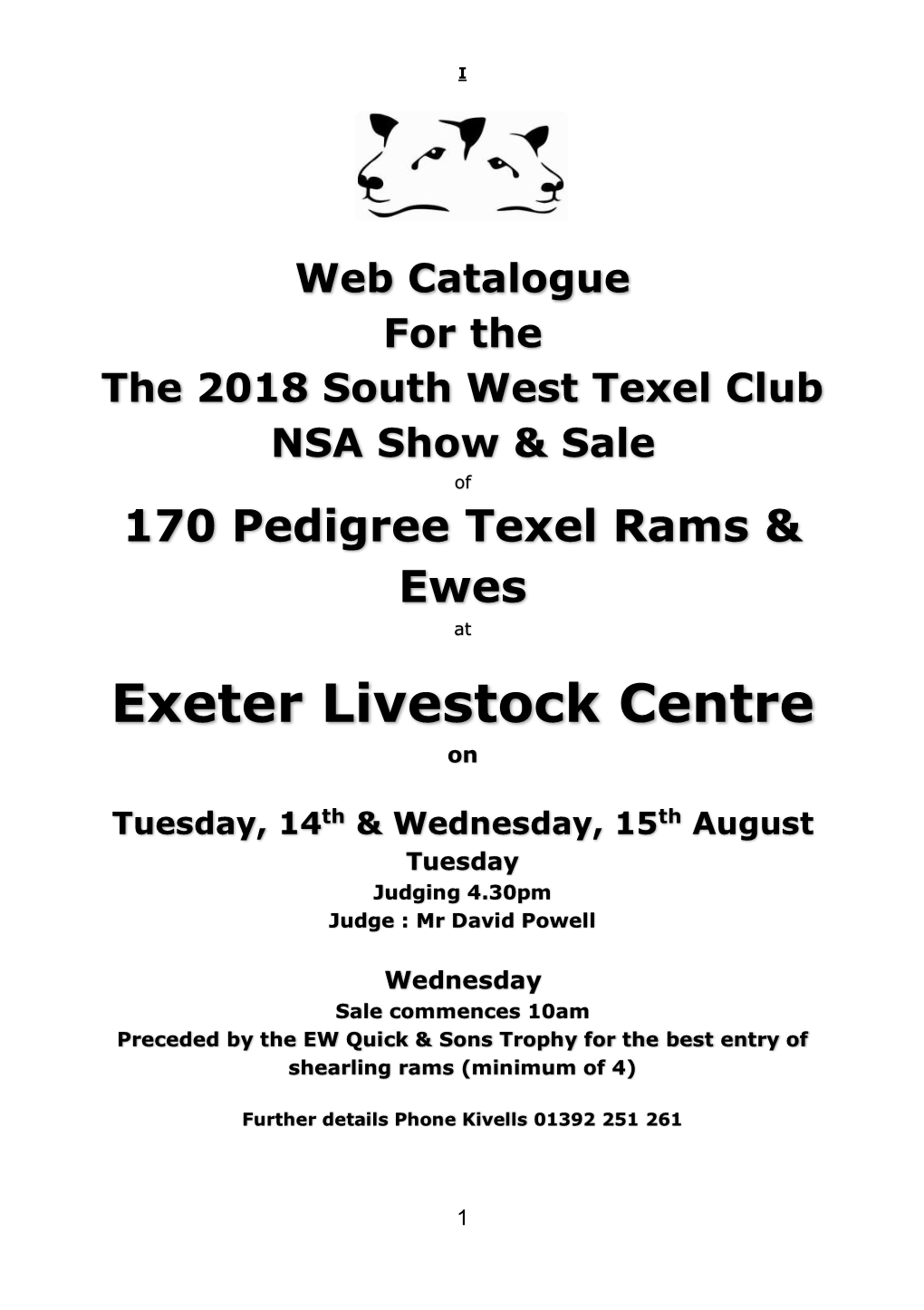 Exeter Livestock Centre On