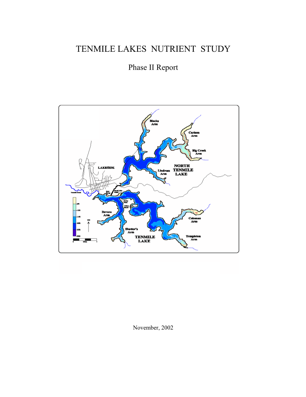Tenmile Lakes Nutrient Study Phase 2 Report