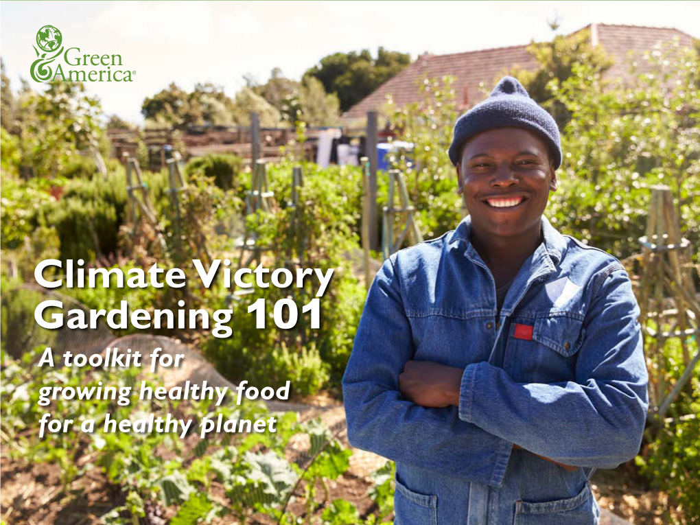 Climate Victory Gardening