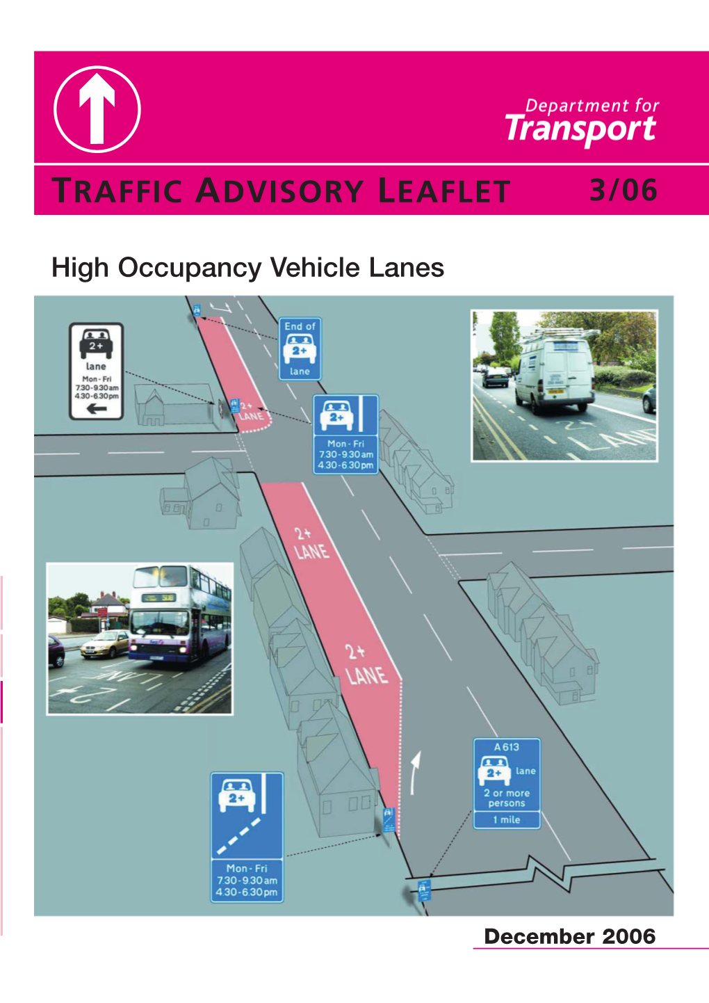 High Occupancy Vehicle Lanes