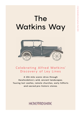 The Watkins Way Is a Brand New Route for Drivers and Cyclists, Planning Your Trip Launched to Celebrate the Centenary of This Significant Discovery