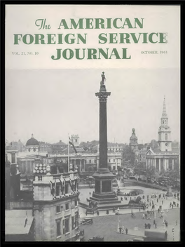 The Foreign Service Journal, October 1944