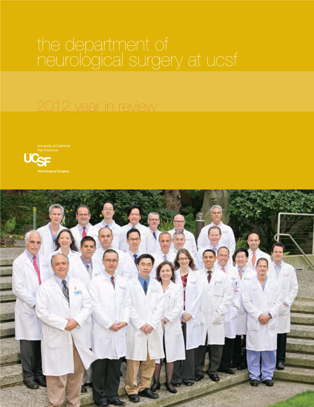 The Department of Neurological Surgery at Ucsf