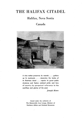 The Halifax Citadel