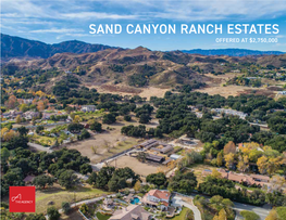 Sand Canyon Ranch Estates Offered at $2,750,000 Luxury Estates in Santa Clarita