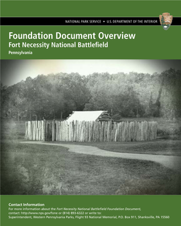 Foundation Document Overview, Fort Necessity National Battlefield
