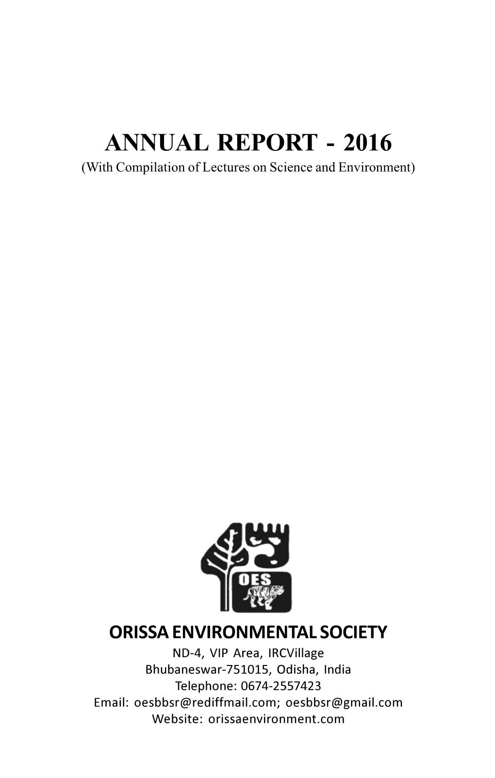 OES Annual Report 2016.Pmd