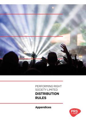 Distribution Rules