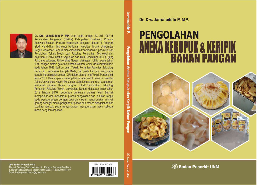 Pengolahan Aneka Kerupuk Dan Keripik Bahan Pangan