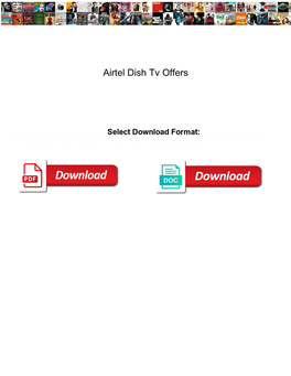 Airtel Dish Tv Offers