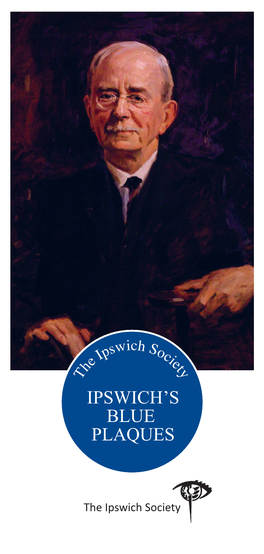 Ipswich's Blue Plaques