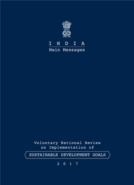 INDIA Main Messages