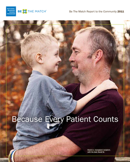 Because Every Patient Counts