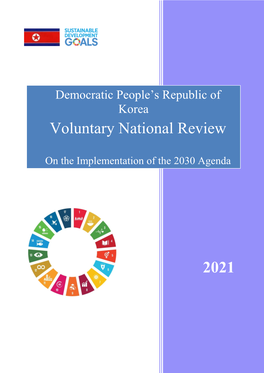 2021 VNR Report DPRK