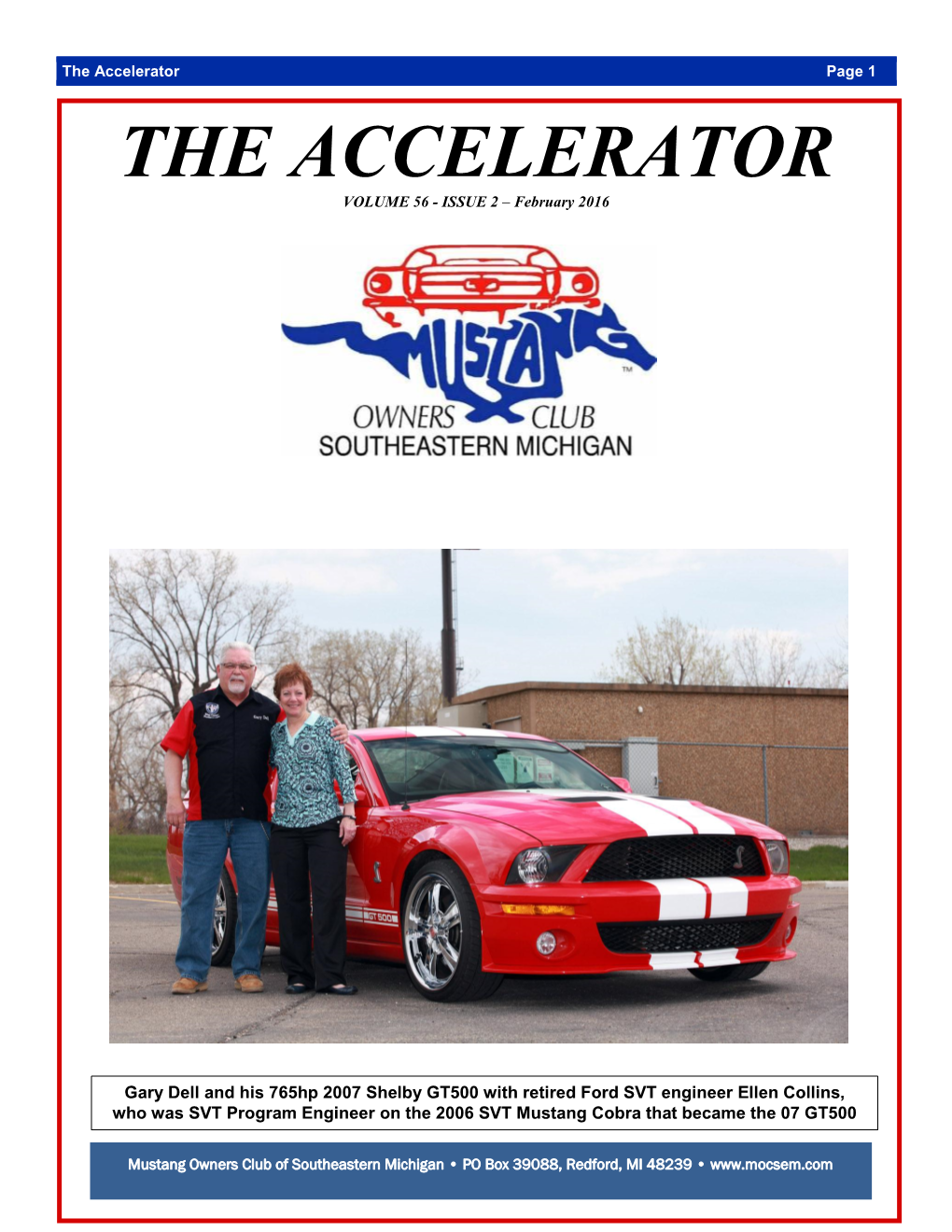 The Accelerator Page 1