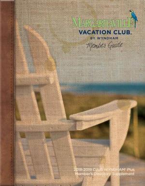 Directory Supplement the Margaritaville Vacation Club By