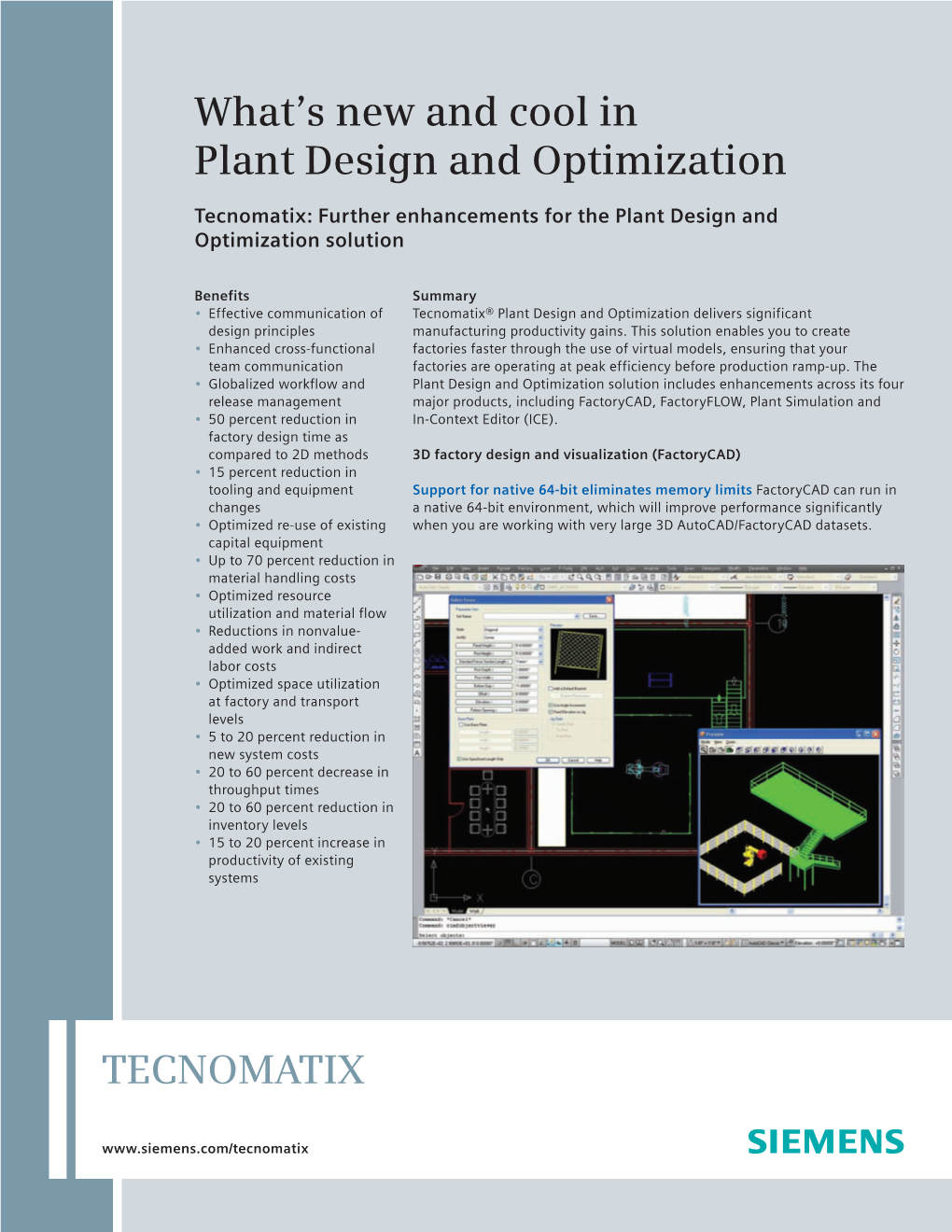 What's New and Cool in Plant Design and Optimization
