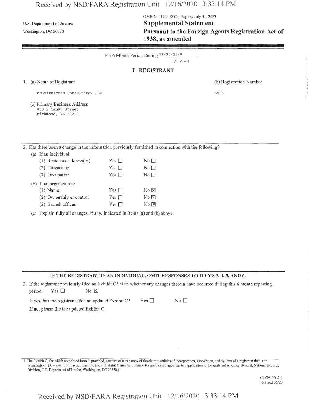 Received by NSD/FARA Registration Unit 12/16/2020 3:33:14 PM