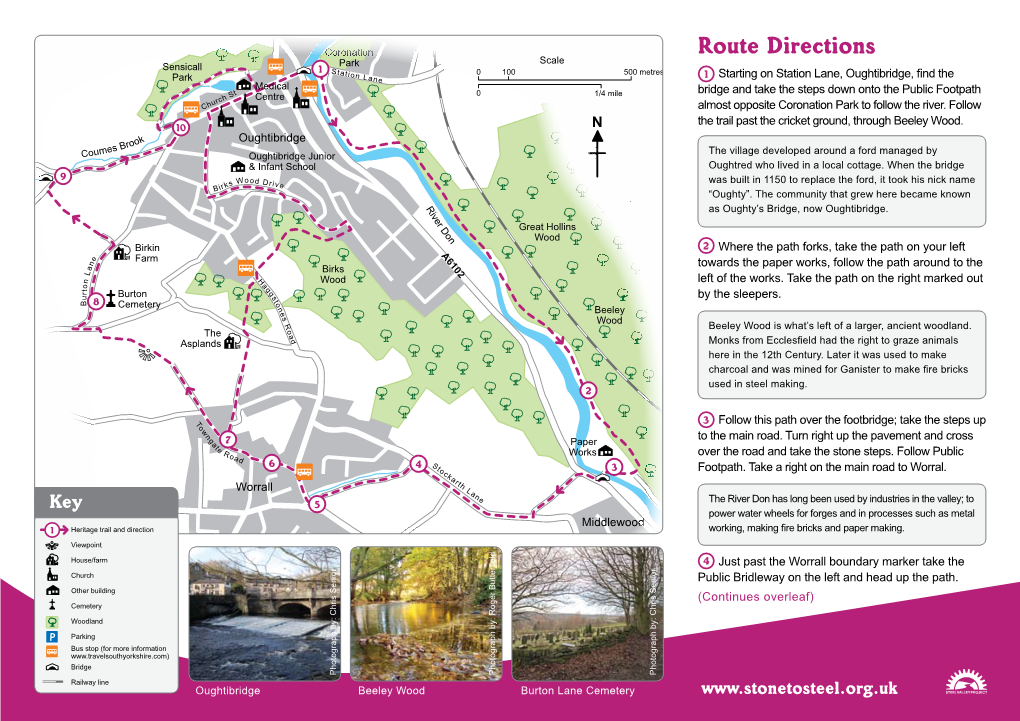 Oughtibridge Rambles Langsett Grenoside the School Onto Church Street, Oughtibridge