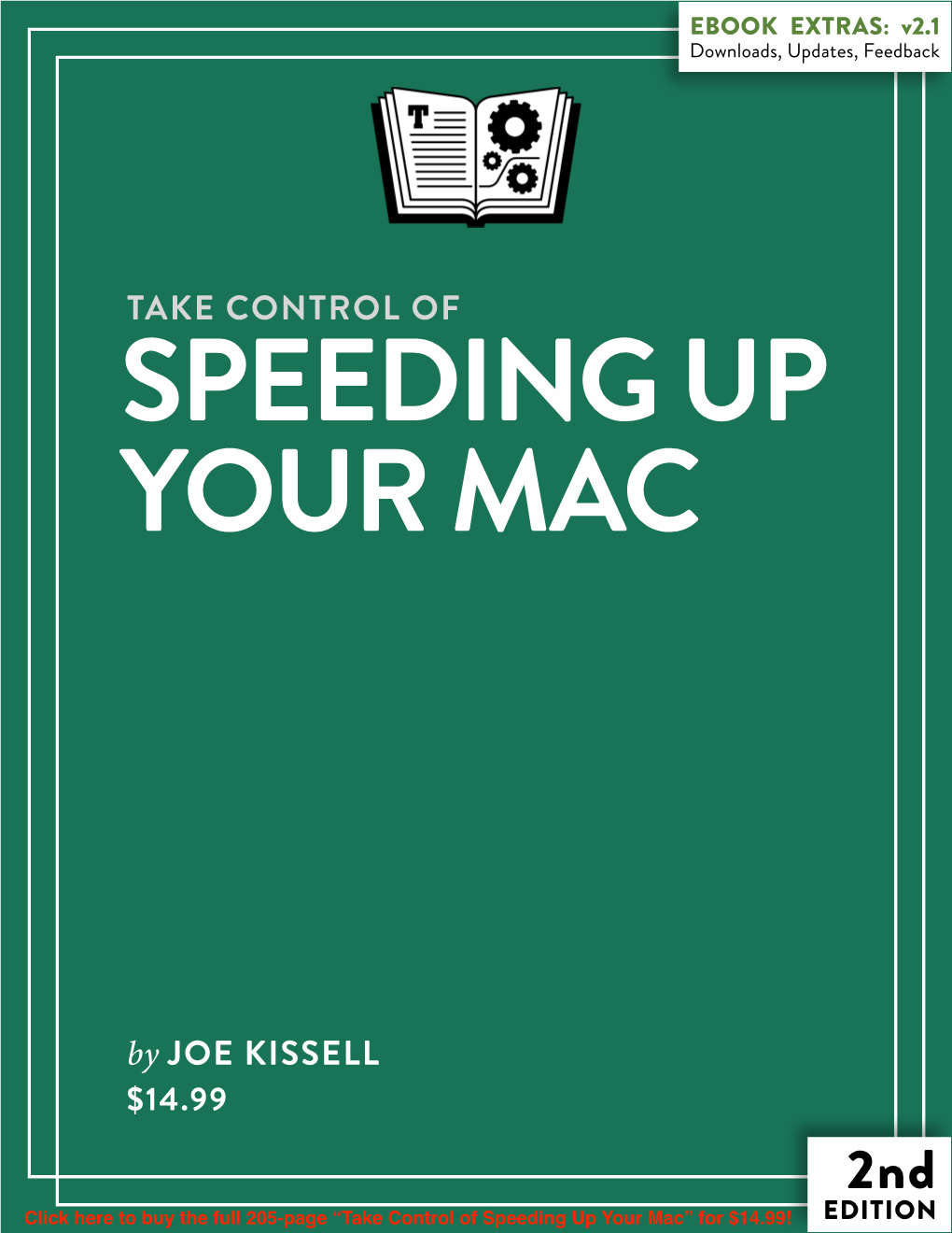 Take Control of Speeding up Your Mac (2.1) SAMPLE