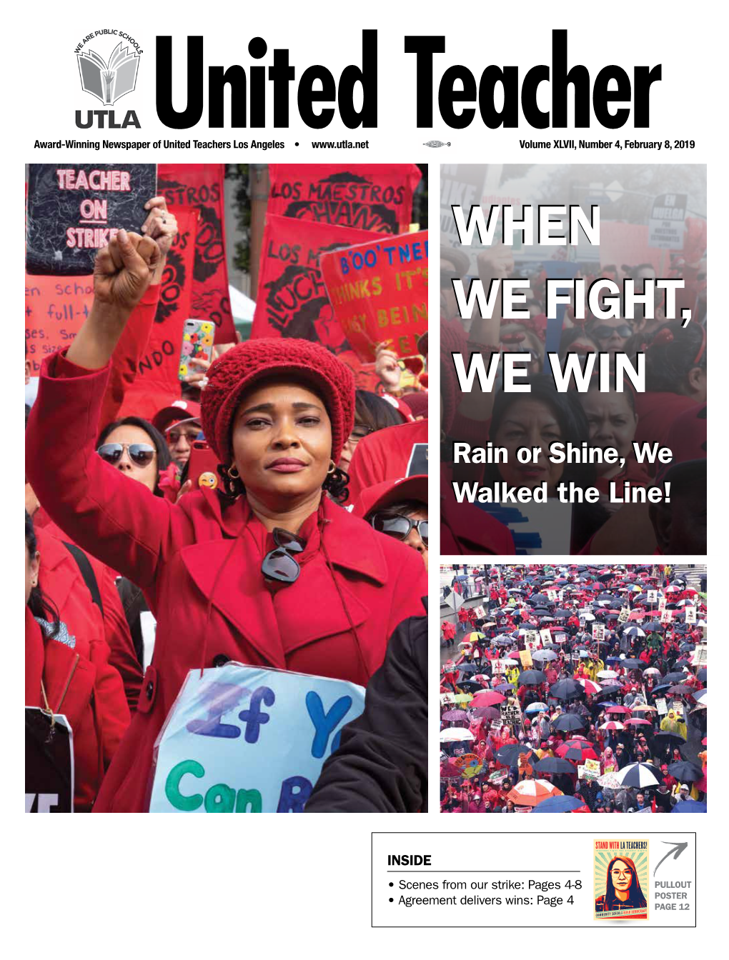 February 2019 Issue of the United Teacher